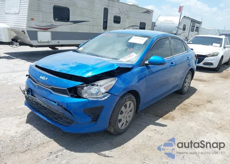 2023 Kia Rio S из США, поврежденный, VIN 3KPA24AD4PE587764